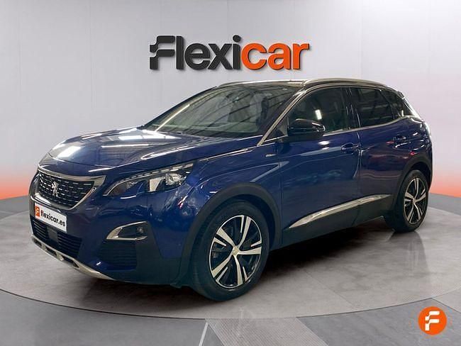 Usado Peugeot 3008 GT-line 120 CV (88 kW) 2017 Azul SUV