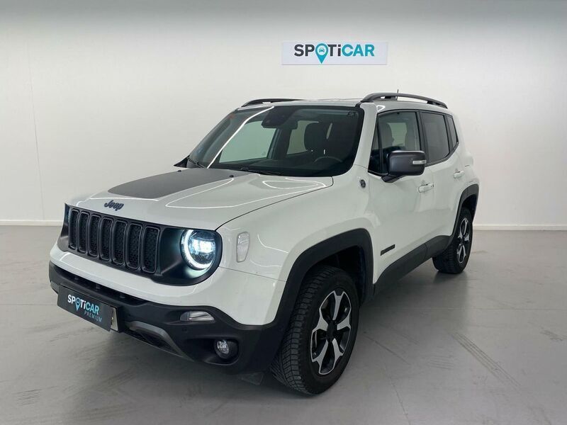 Blanco Usado 2021 Jeep Renegade Trailhawk SUV | 18.500 € (Precio justo) - Imagen 1/4