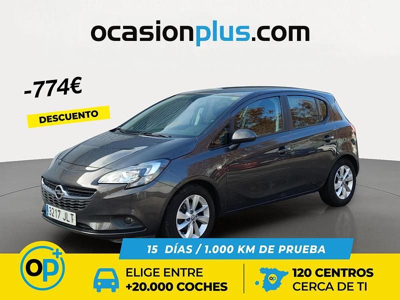 Usado Opel Corsa Selective 90 CV (66 kW) 2016 Gris / plata Berlina