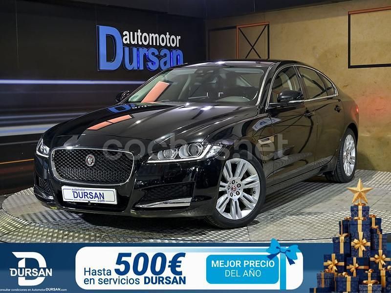 Negro Usado 2017 Jaguar XF Portfolio Berlina | 15.990 € (Buen precio) - Imagen 1/4