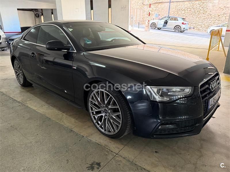 Negro Usado 2013 Audi A5 S-Line Coupe | 14.950 € (Precio justo) - Imagen 1/4
