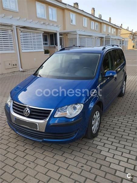 Usado VW Touran Edition 105 CV (77 kW) 2007 Azul Monovolumen