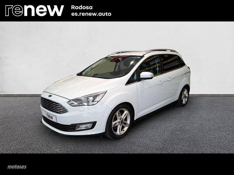 Usado Ford Grand C-Max Titanium 125 CV (91 kW) 2017 Blanco Monovolumen
