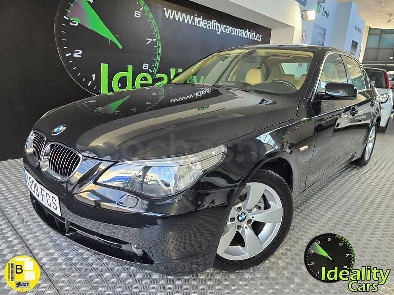 Usado BMW 525 177 CV (130 kW) 2006 Negro Berlina