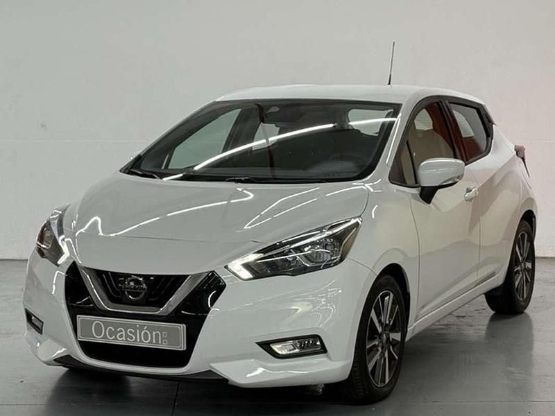 Usado Nissan Micra Acenta 90 CV (66 kW) 2018 Blanco Utilitario