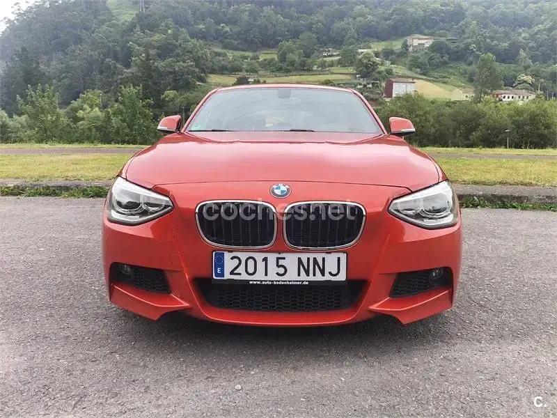 Usado BMW 116 M Sport 136 CV (100 kW) 2012 Naranja Utilitario
