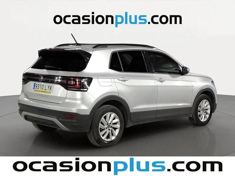 Usado VW T-Cross Advance 110 CV (80 kW) 2022 Gris plata SUV