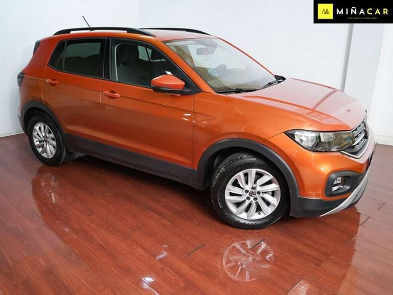 Usado VW T-Cross Advance 110 CV (80 kW) 2021 Naranja SUV
