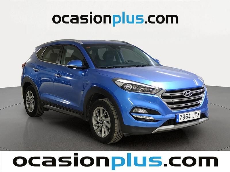 Usado Hyundai Tucson 131 CV (96 kW) 2017 Azul SUV