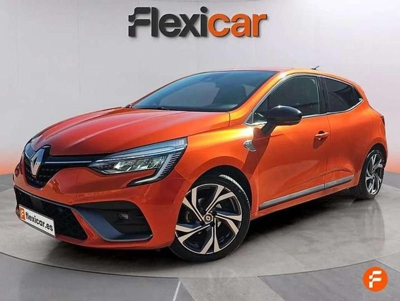 Usado Renault Clio IV RS Line 101 CV (74 kW) 2019 Naranja Utilitario