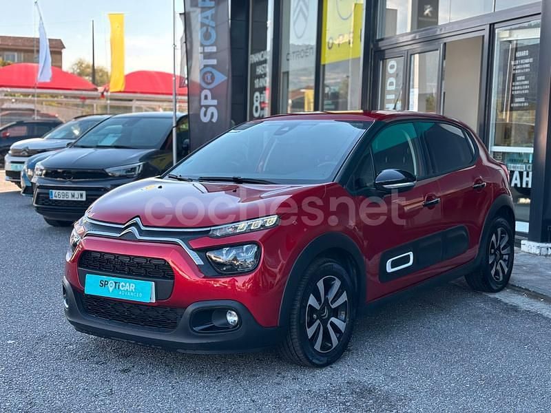 Rojo Usado 2024 Citroën C3 PureTech Utilitario | 14.600 € (Precio justo) - Imagen 1/4