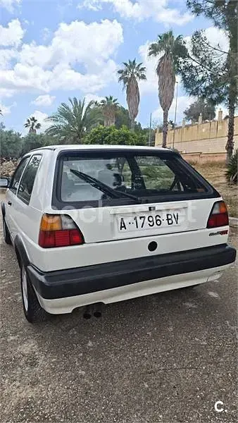 Usado VW Golf II GTI 112 CV (82 kW) 1990 Blanco Utilitario
