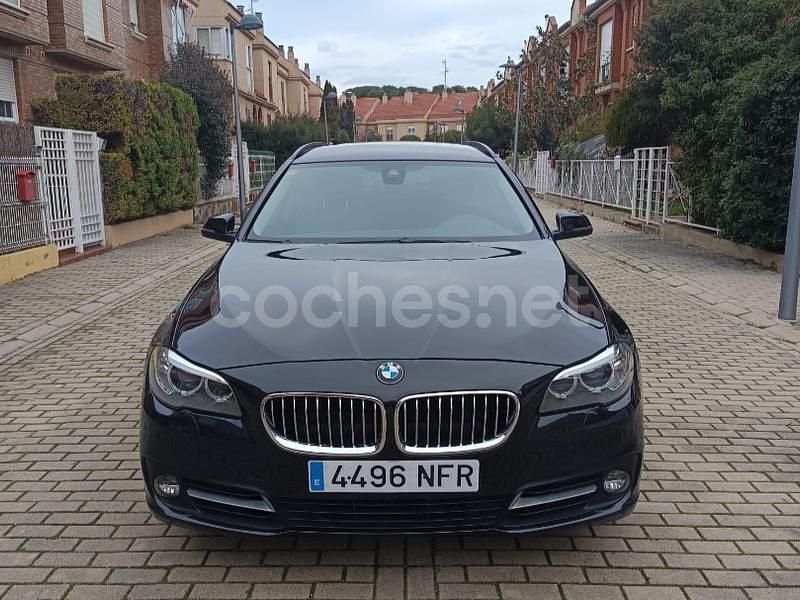 Usado BMW 525 Sport Line 218 CV (160 kW) 2014 Negro Familiar