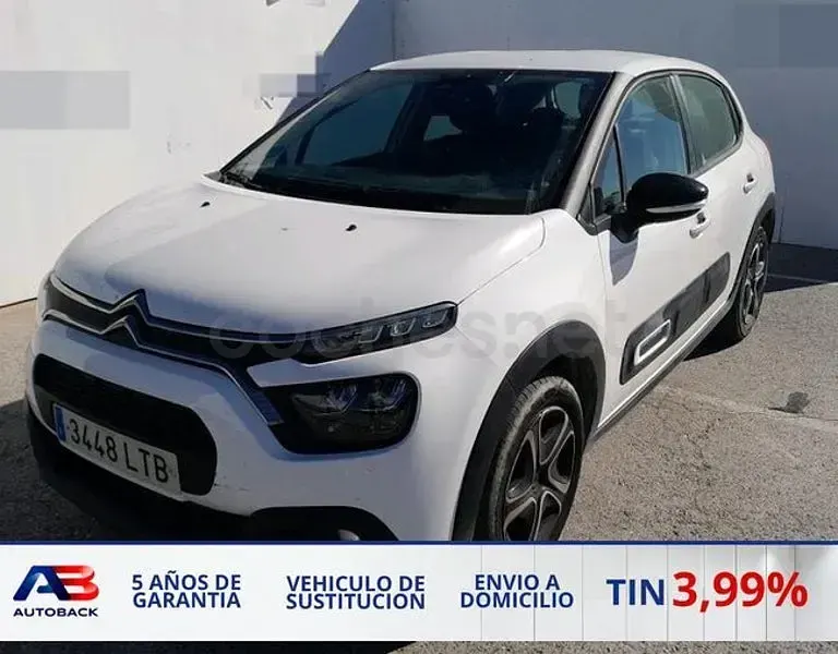 Usado Citroën C3 Feel 102 CV (75 kW) 2021 Blanco Utilitario