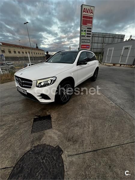 Blanco Usado 2017 Mercedes GLC250 AMG line SUV | 26.900 € (Super precio) - Imagen 1/4