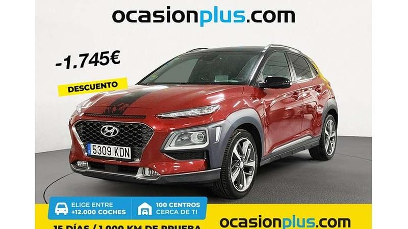 Rojo Usado 2017 Hyundai Kona Style SUV | 17.390 € (Super precio) - Imagen 1/4