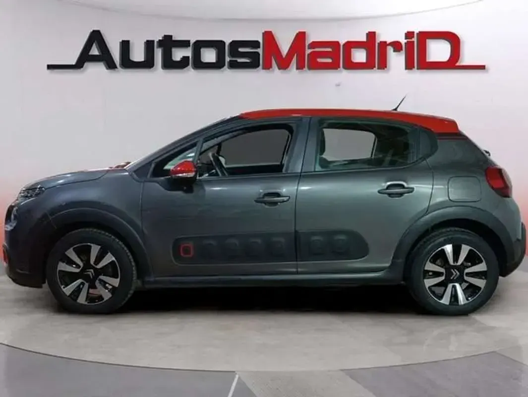 Usado Citroën C3 Shine 99 CV (72 kW) 2019 Gris Utilitario