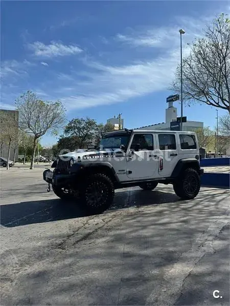 Usado Jeep Wrangler Unlimited Rubicon 284 CV (208 kW) 2018 Blanco SUV