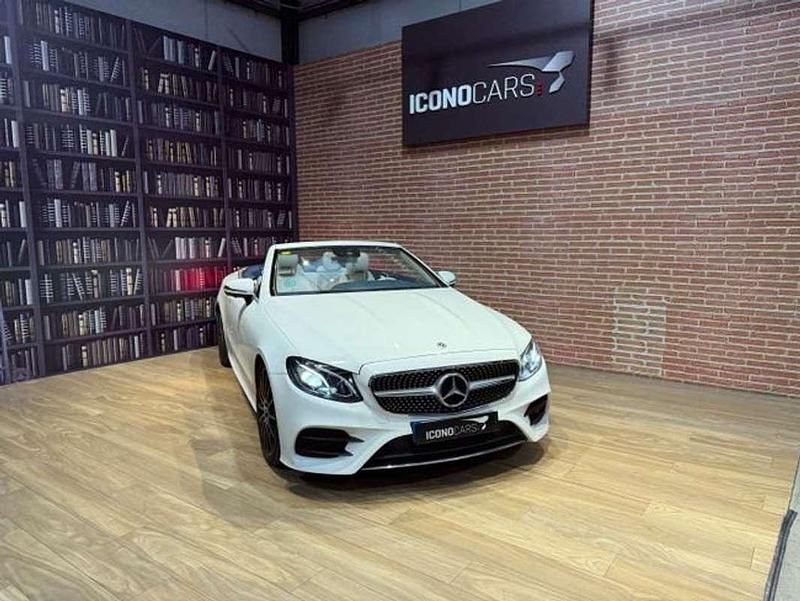 Usado Mercedes E220 194 CV (142 kW) 2018 Blanco Descapotable