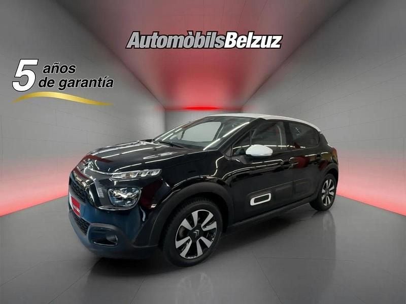 Negro Usado 2023 Citroën C3 PureTech Utilitario | 11.990 € (Precio justo) - Imagen 1/4