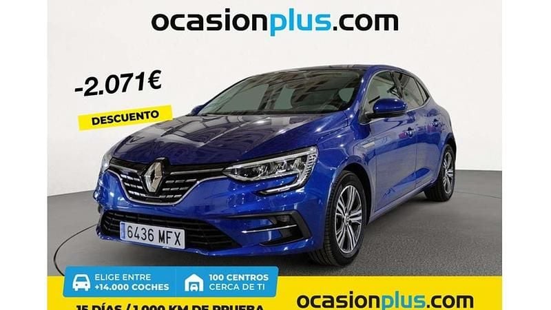 Azul Usado 2023 Renault Mégane IV Zen Utilitario | 20.082 € (Precio justo) - Imagen 1/4