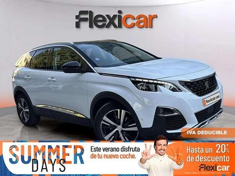 Blanco Usado 2019 Peugeot 3008 Allure SUV | 14.390 € (Super precio) - Imagen 1/4