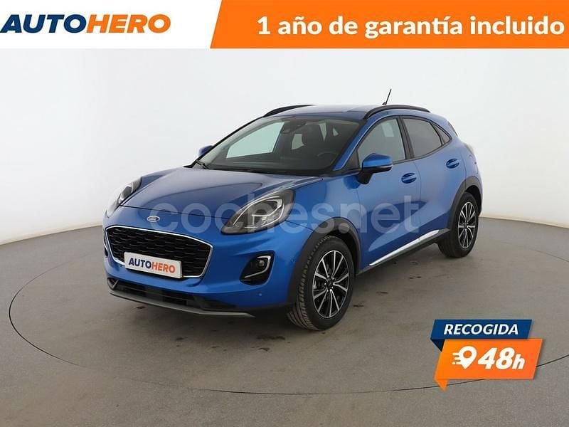 Azul Usado 2022 Ford Puma Titanium SUV | 18.999 € (Precio justo) - Imagen 1/3