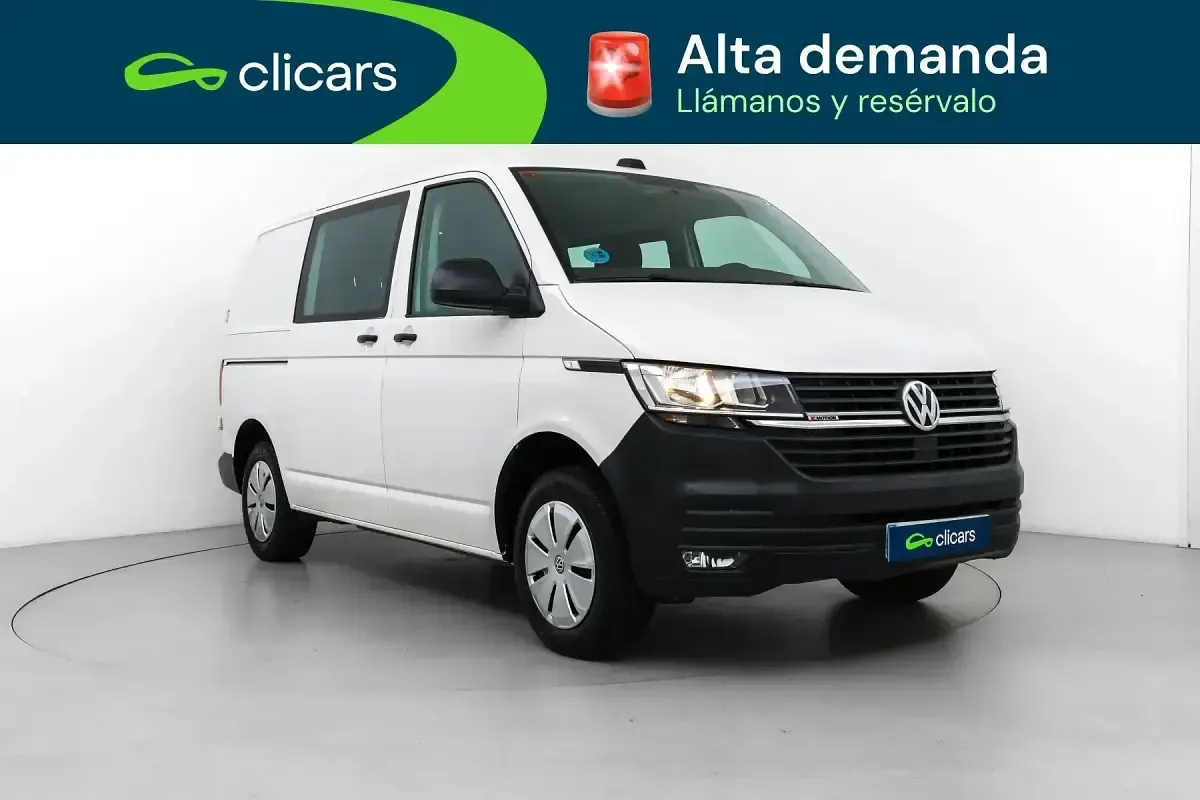 Usado VW T6.1 150 CV (110 kW) 2021 Blanco Van