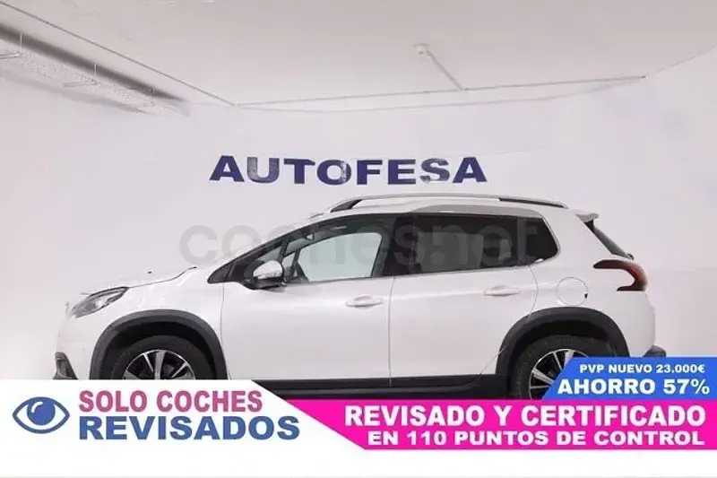Usado Peugeot 2008 Allure 110 CV (80 kW) 2018 Blanco SUV