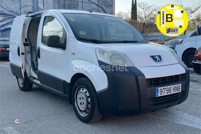 Usado Peugeot Bipper Access 75 CV (55 kW) 2012 Blanco Monovolumen