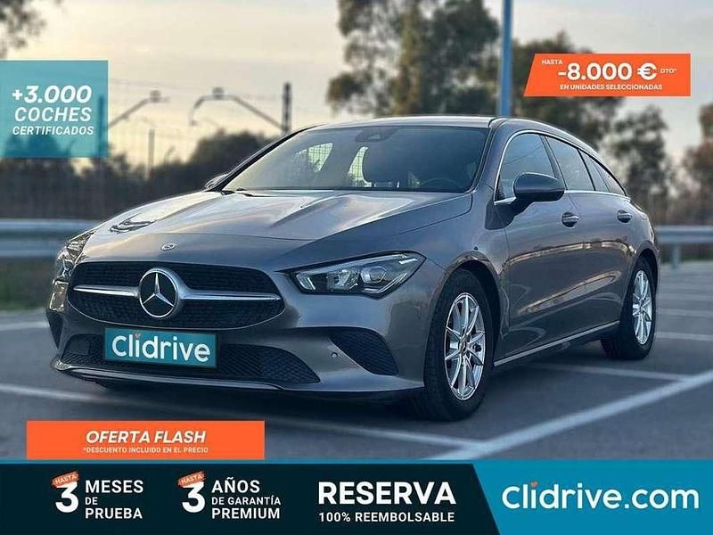 Gris Usado 2021 Mercedes CLA200 Shooting Brake Familiar | 17.990 € (Super precio) - Imagen 1/3