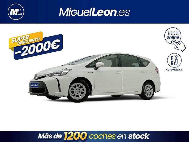 Blanco Usado 2020 Toyota Prius Eco Utilitario | 27.985 € (Caro) - Imagen 1/3