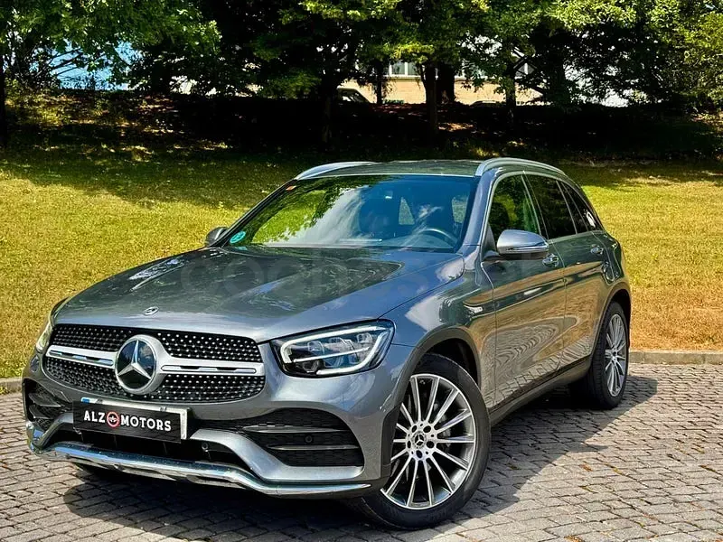 Usado Mercedes GLC200 163 CV (119 kW) 2022 Gris / plata SUV