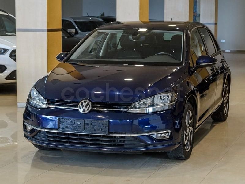 Usado VW Golf VII Sportline 125 CV (91 kW) 2018 Azul Berlina