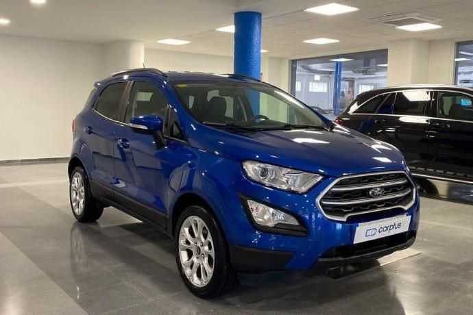 Usado Ford Ecosport Trend 100 CV (73 kW) 2019 Azul SUV