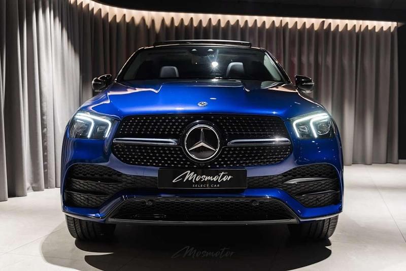 Usado Mercedes GLE350 272 CV (200 kW) 2021 Azul Coupe