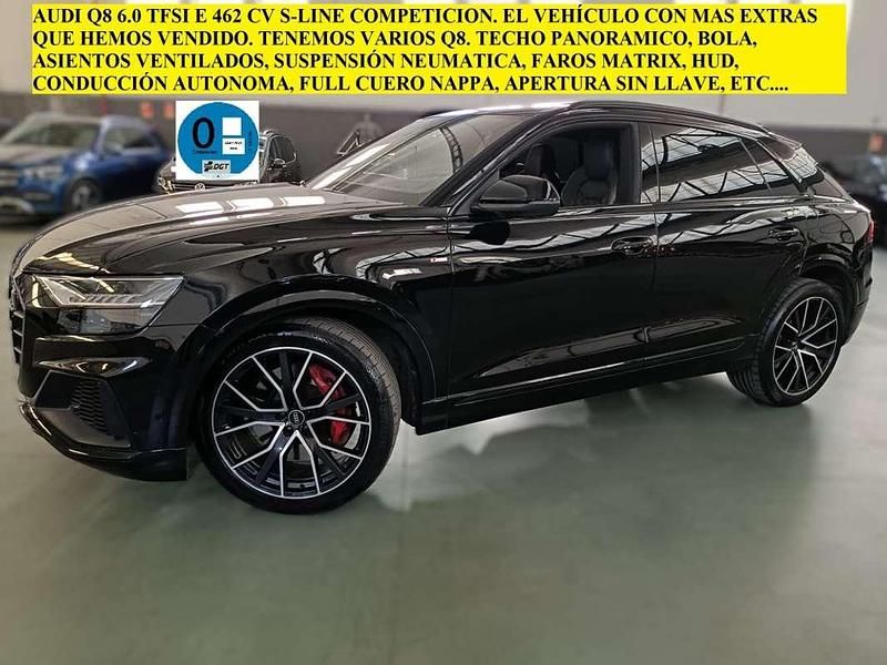 Negro Usado 2021 Audi Q8 S-line plus SUV | 67.995 € (Precio justo) - Imagen 1/4