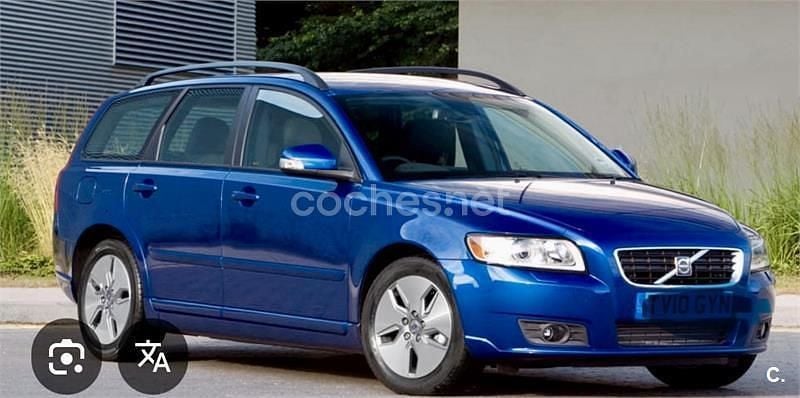 Usado Volvo V50 Momentum 136 CV (100 kW) 2008 Azul Familiar