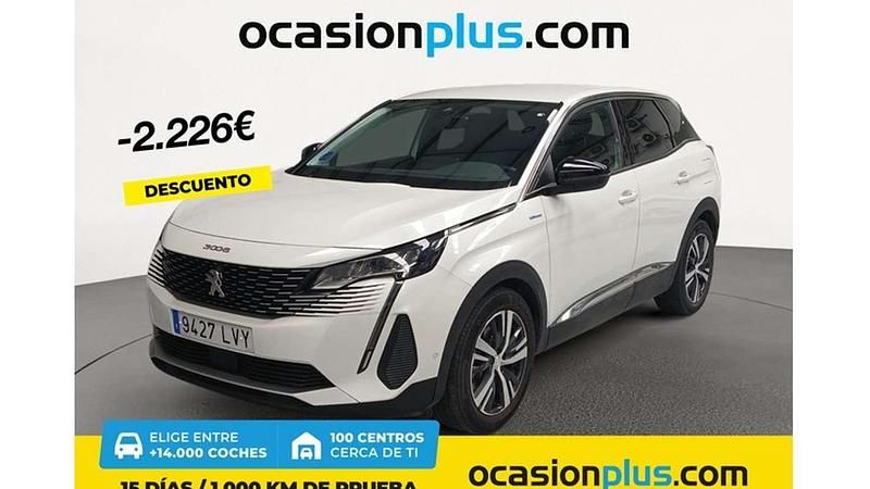 Blanco Usado 2022 Peugeot 3008 Allure Monovolumen | 21.719 € (Precio justo) - Imagen 1/4