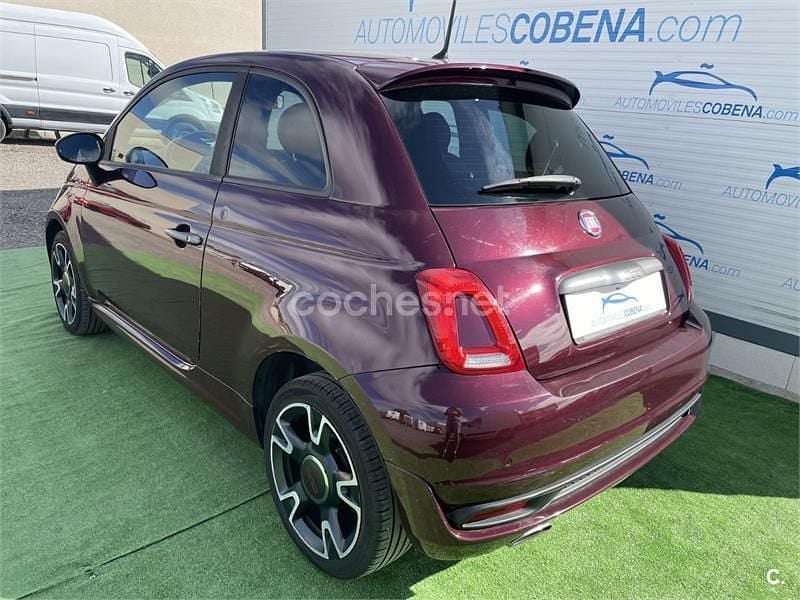 Usado Fiat 500 S 69 HP (50 kW) 2018 Roxo Sedan
