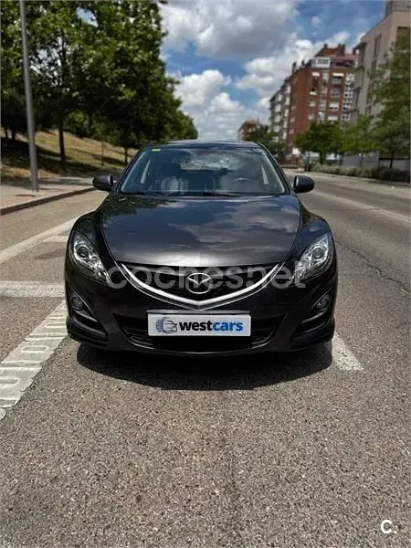 Usado Mazda 6 Active 120 CV (88 kW) 2011 Negro Berlina