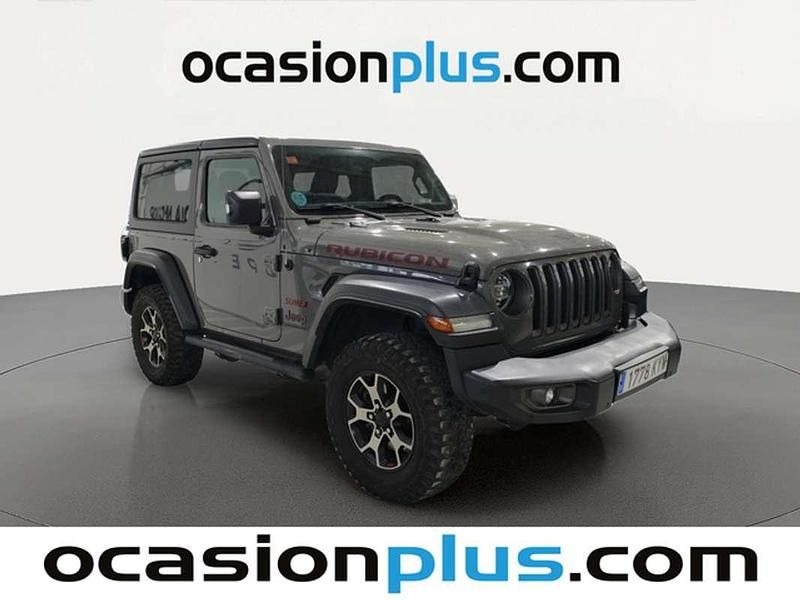 Usado Jeep Wrangler Rubicon 200 CV (147 kW) 2019 Gris SUV