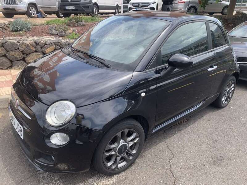 Negro Usado 2015 Fiat 500 Pop Utilitario | 7900 € - Imagen 1/2