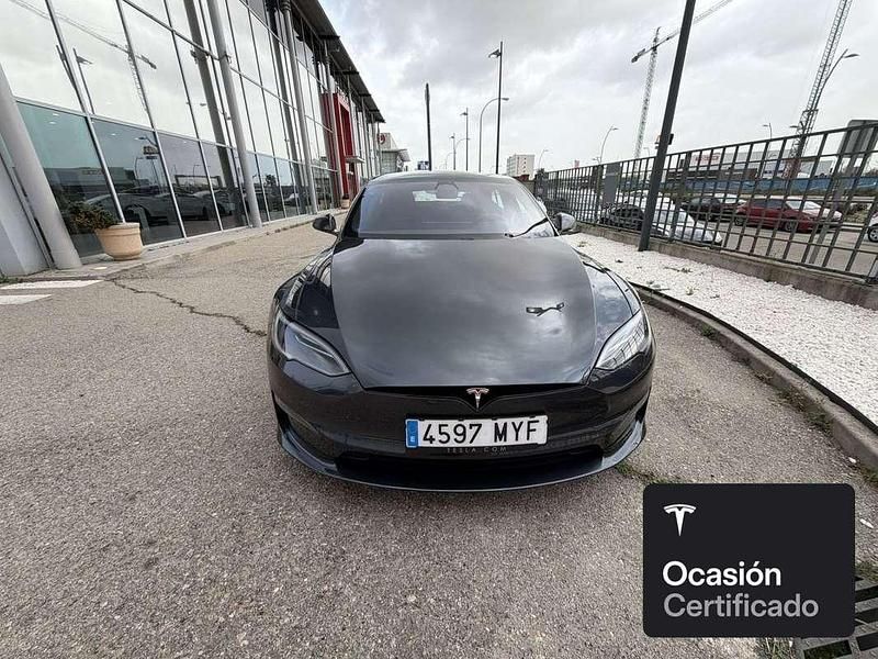 Usado Tesla Model S Plaid 550 kW (749 CV) 2025 Gris Utilitario