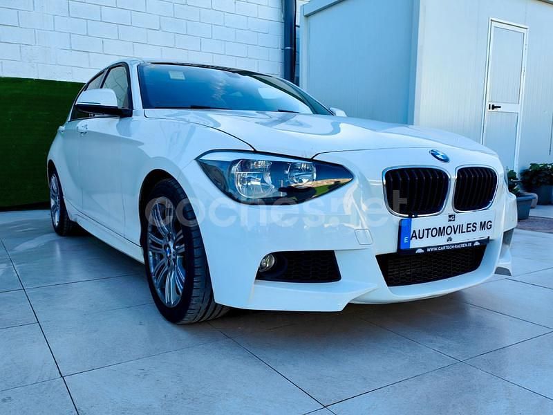 Usado BMW 116 116 CV (85 kW) 2014 Blanco Utilitario