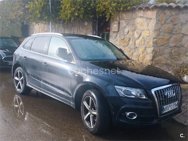 Negro Usado 2010 Audi Q5 S-Line SUV | 9600 € (Precio justo) - Imagen 1/4