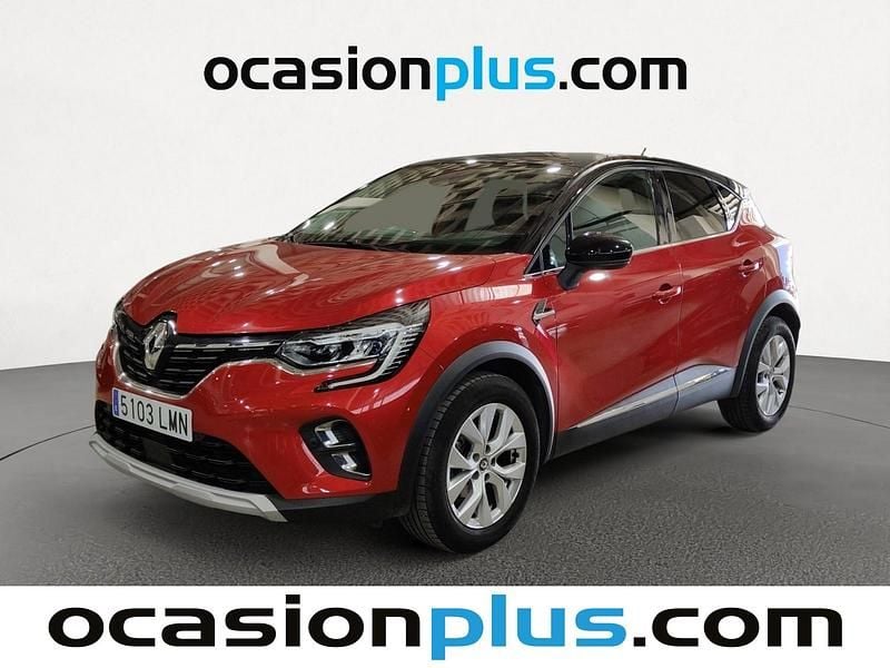 Rojo Usado 2021 Renault Captur Intens SUV | 15.446 € (Precio justo) - Imagen 1/4