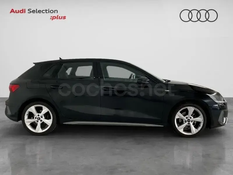 Usado Audi A3 S-Line 150 CV (110 kW) 2024 Negro Berlina