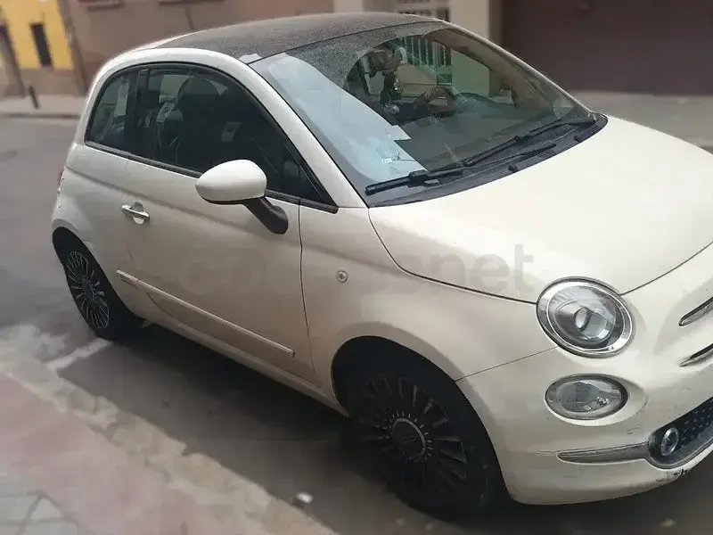 Usado Fiat 500 Lounge 69 CV (50 kW) 2017 Amarillo Berlina
