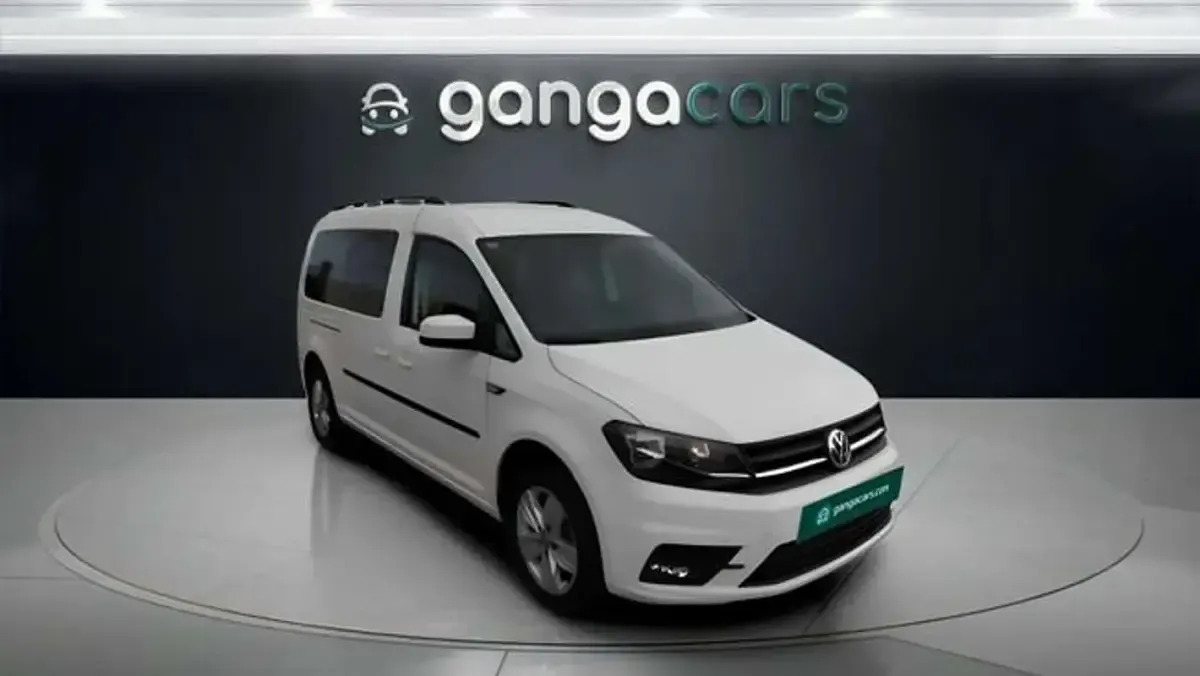 Usado VW Caddy Trendline 86 CV (63 kW) 2018 Blanco Monovolumen
